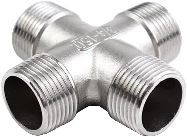 Beduan 1 NPT Malem Cross Cast Pipe Fitting