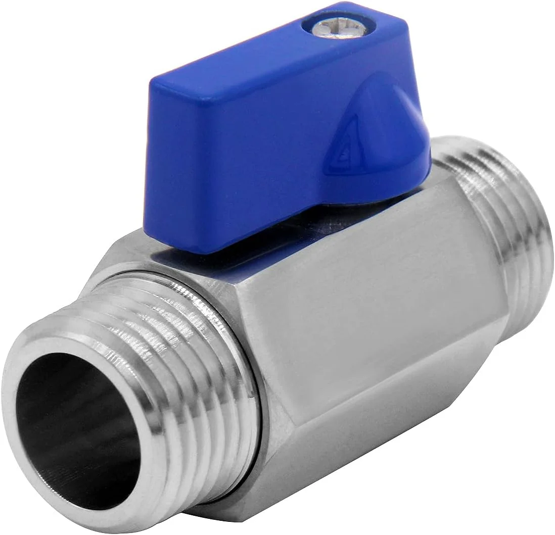Beduan 3/4 MPT Mini Ball Valve 316 Stainless