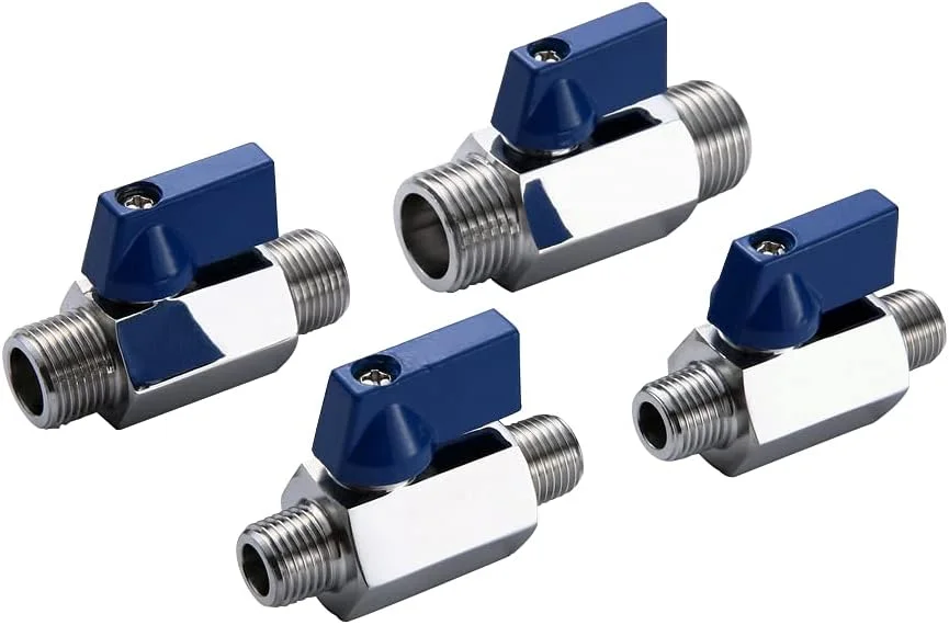 Beduan 3/4” Stainless Steel Mini Ball Valve with