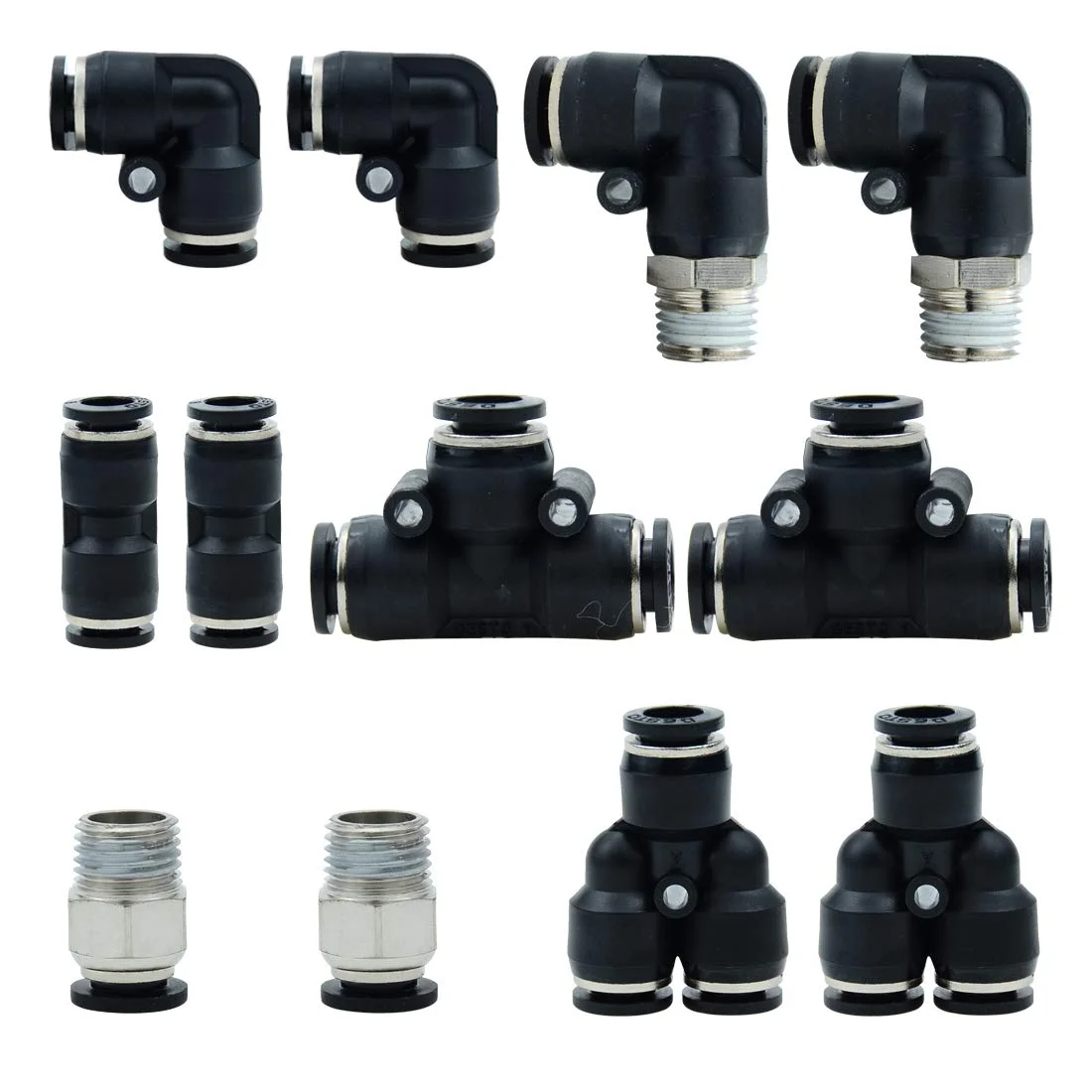 Beduan Pneumatic 5/16 OD Push to Connect Fittings