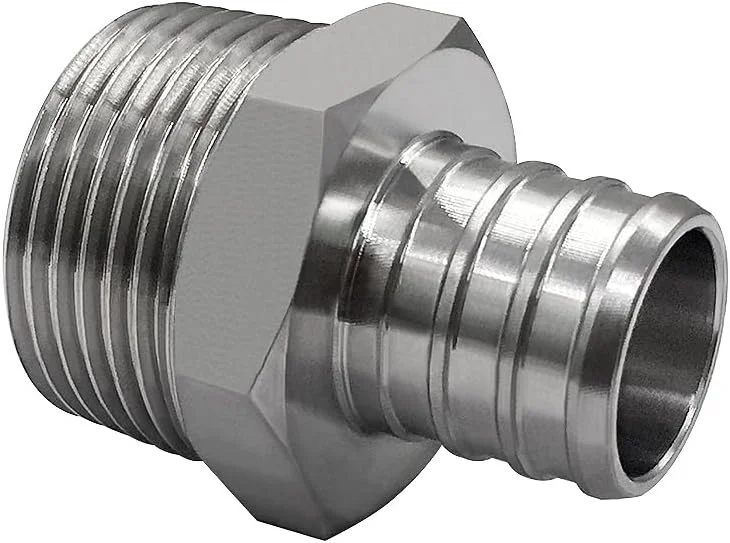 Beduan beduan Stainless Steel PEX Garden Hose Adapter Fitting