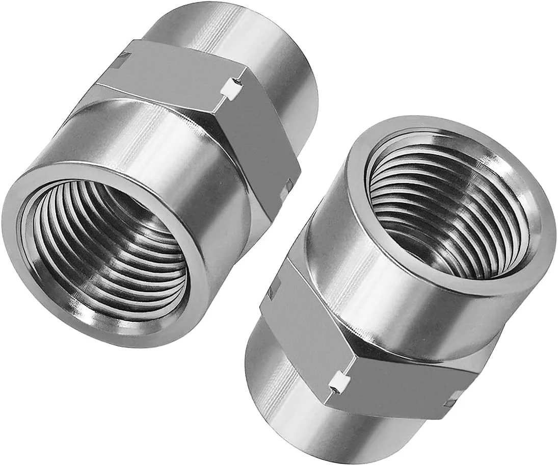 Beduan Stainless Steel Reducing Coupling Adapter 1/2