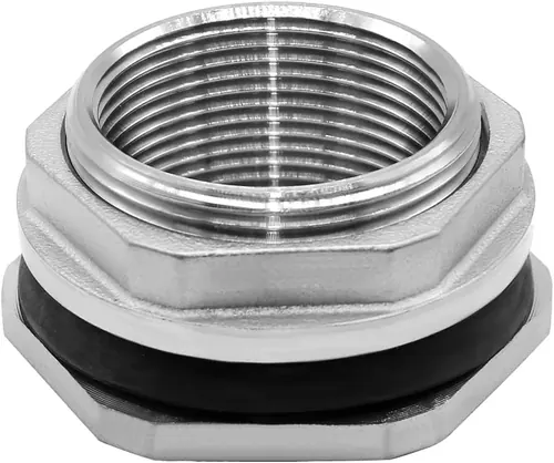 Beduan 2" Female Bulkhead Water Tank Connector Stainless