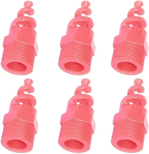 Beduan 3/4" Spiral Cone Nozzle Plastic Atomized Dust