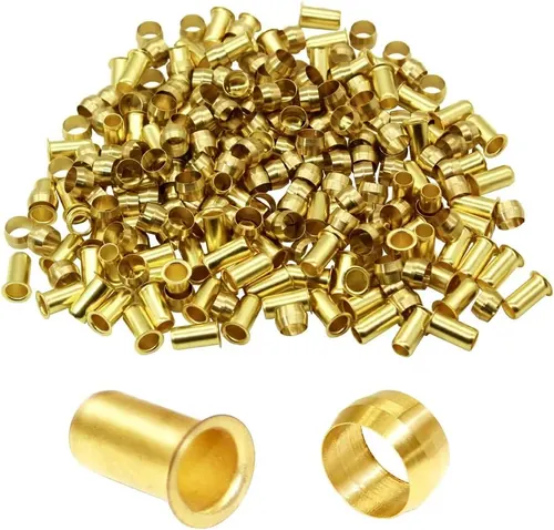 Beduan Brass Compression Fitting, 6mm Tube OD*4mm Tube