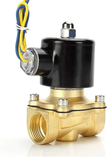 Beduan Brass Electric Solenoid Valve, 1/2" 110V Air