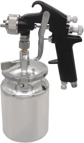 Beduan HVLP Spary Gun 1.8mm Nozzle, Siphon Feed