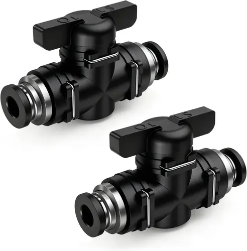 Beduan Pneumatic BUC Ball Valve, 1/2" x1/2" OD