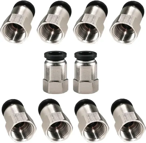 Beduan Pneumatic Push to Connect Fitting 6mm Tube