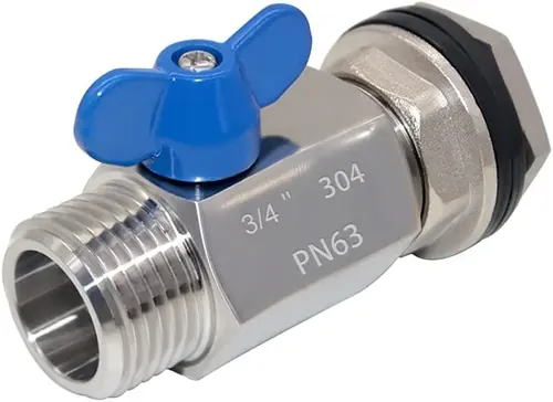 Beduan Rain Barrel Spigot Faucet Kit Stainless Steel
