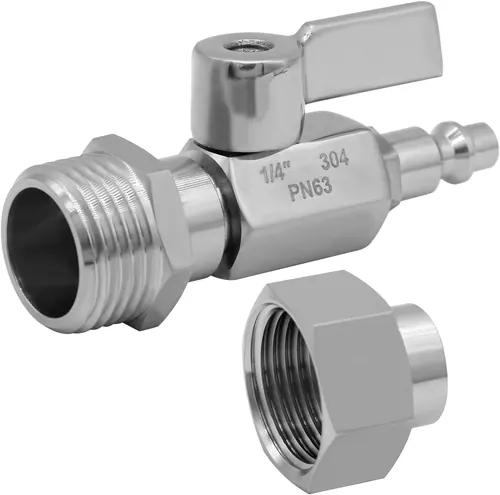 Beduan RV Winterize Blowout Adapter Kit, 1/4 Air
