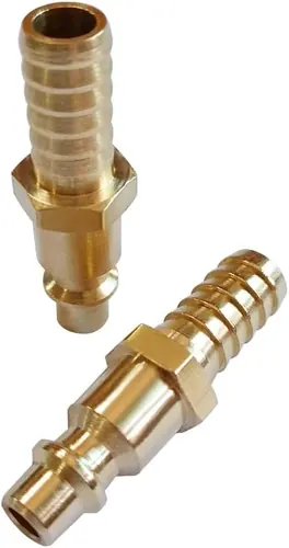 Beduan Solid Brass Air Hose Fittings 3/8" Barb