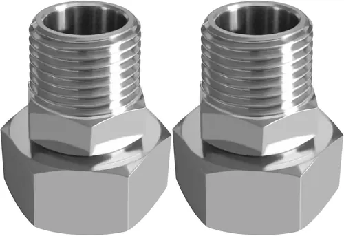 Beduan Stainless Garden Hose Adapter 1/2" NPT Male