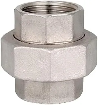 Beduan Stainless Steel 1 Female NPT Hex Union