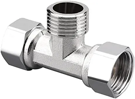Beduan Stainless Steel 1/2"G 3 Way Diverter, 2