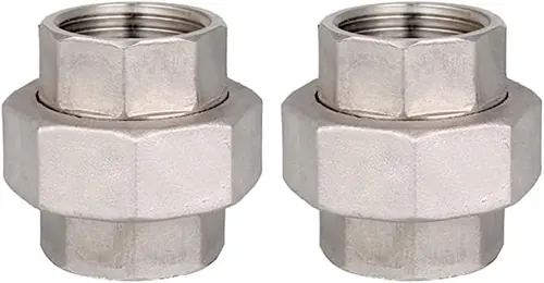 Beduan Stainless Steel 3/4" Female NPT Hex Union