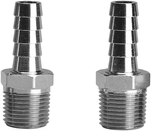 Beduan Stainless Steel 3/4" Hose Barb to 3/4"