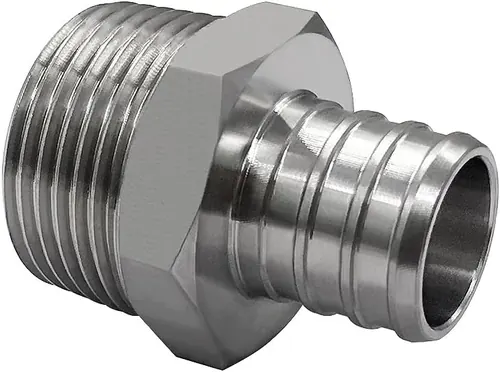 Beduan Stainless Steel PEX Garden Hose Adapter Fitting