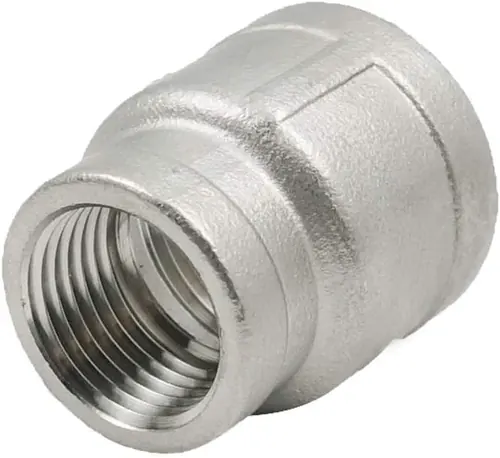 Beduan Stainless Steel Reducer Coupling, 1" x 3/4"