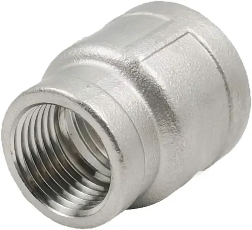 Beduan Stainless Steel Reducer Coupling, 3/4" x 1/2"