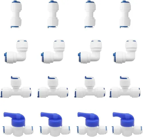 Beduan Water Push to Connect Quick Connect Fitting